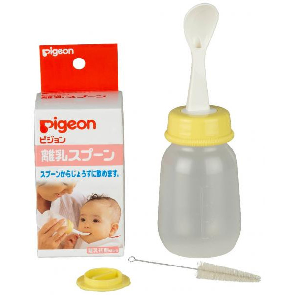Pigeon Набір: пляшечка 120 мл з ложечкою (з 3 міс.) 4902508181310