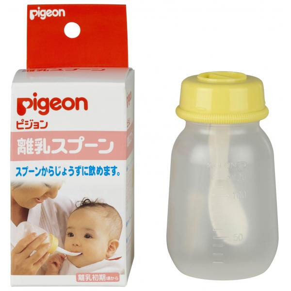 Pigeon Набір: пляшечка 120 мл з ложечкою (з 3 міс.) 4902508181310