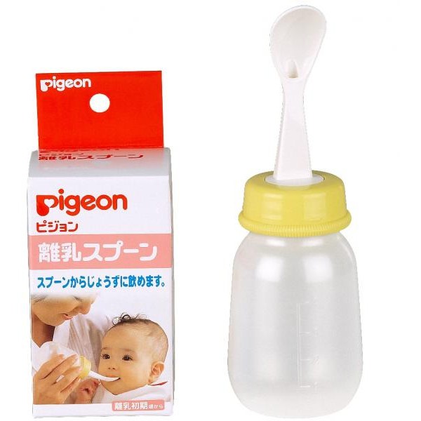 Pigeon Набір: пляшечка 120 мл з ложечкою (з 3 міс.) 4902508181310