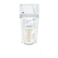Avent Пакети для зберігання грудного молока, 25 шт х 180 мл SCF603/25 (8710103637363)