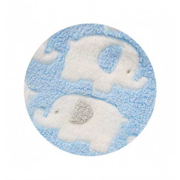 BabyOno Ковдра з мікрофібри з тисненим малюнком, 75x100 см (1403) в асорт.