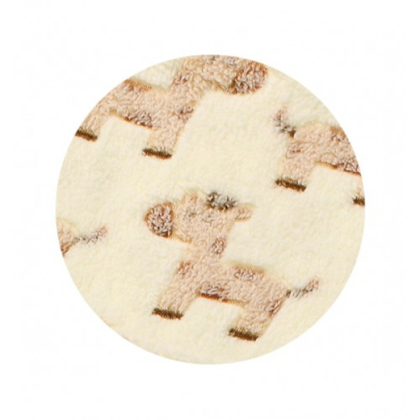 BabyOno Ковдра з мікрофібри з тисненим малюнком, 75x100 см (1403) в асорт.