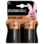 Duracell Батарейки Basic тип D, 2 шт. (LR20, 1.5V, Alkaline Лужна) (великі) 5000394052512