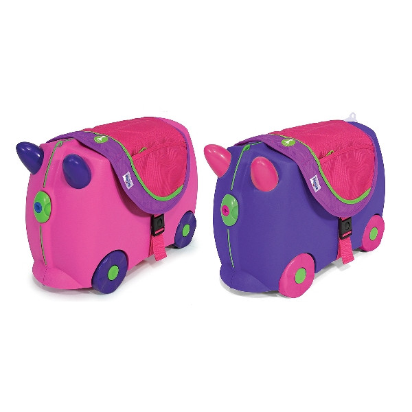 Сумка-сідло на чемодан Trunki Saddlebag рожеве (0177)