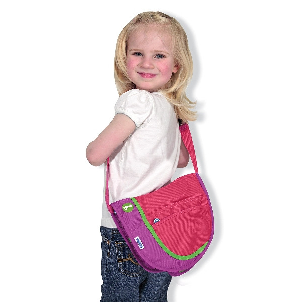 Сумка-сідло на чемодан Trunki Saddlebag рожеве (0177)