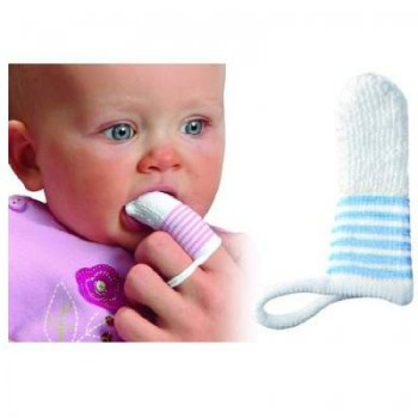 Nip Зубна щітка на палець (37070) 4000821370708 колір в асорт.