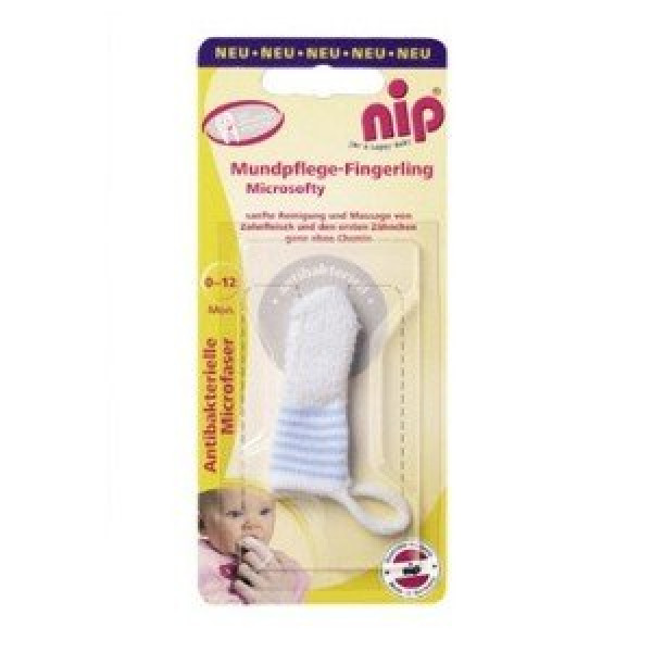 Nip Зубна щітка на палець (37070) 4000821370708 колір в асорт.