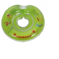 Круг для купання BAMBINO на шию від 0 до 24 місяців, зелений, 6903362267774
