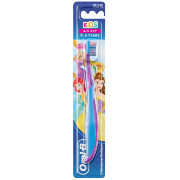 Oral-B Зубна щітка мануальна Stages Kids м'яка 3-5 років (3014260099053) в ассорт.