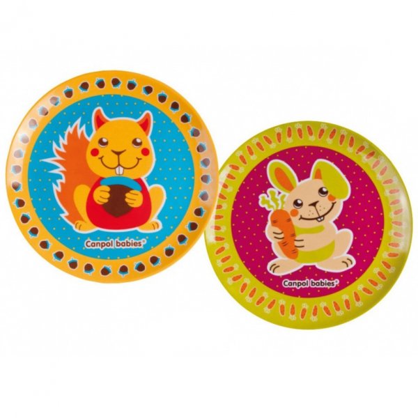 Canpol Тарілка з меламіну велика (4/802)