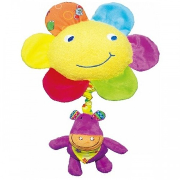 Biba Toys Музична тремтяча іграшка Сонечко та бегемотик 136JF 4897011361369