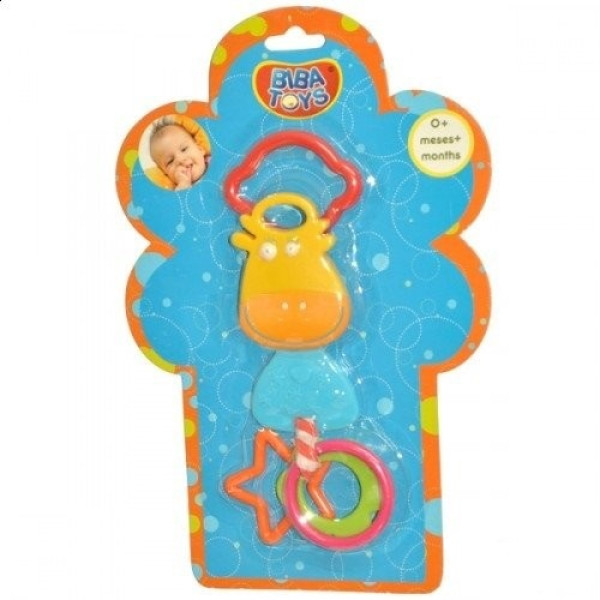 Biba Toys Брязкальце-прорізувач Корівка (098PP) 4897011360980