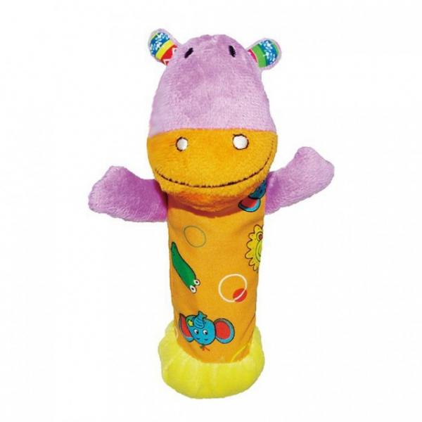 Biba Toys М'яка розвиваюча іграшка Левеня / Бегемотик (062JF) 4897011360621