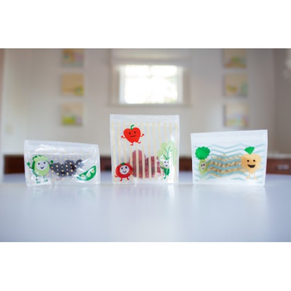 Dr. Brown's  Багаторазові пакети для зберігання бутербродів, 3 шт. AC067-P2 (72239308424)