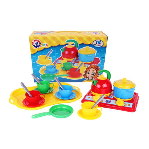 Технок Набір посуду "Маринка" в коробці арт.1554 (4823037601554)