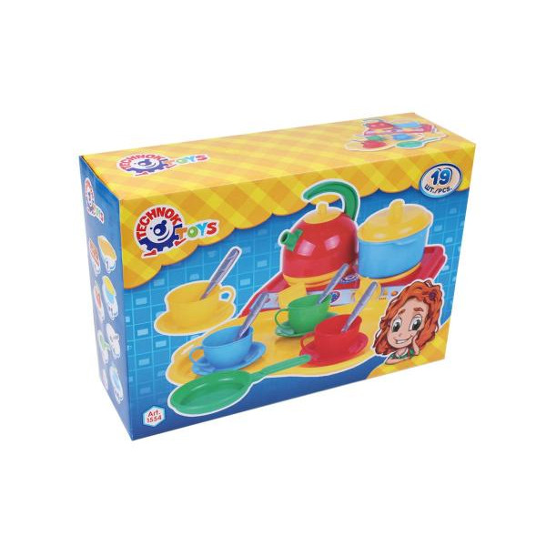 Технок Набір посуду "Маринка" в коробці арт.1554 (4823037601554)