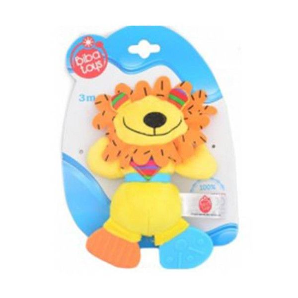 Biba Toys М'яка іграшка Левеня з прорізувачами 3м+ (139JF) 4897011361390
