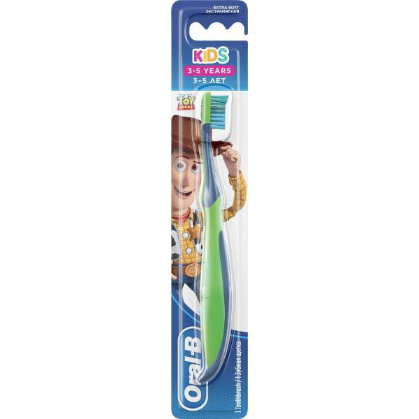 Oral-B Щітка зубна Kids Toy Story Екстра м'яка 3-5 років (3014260103200)