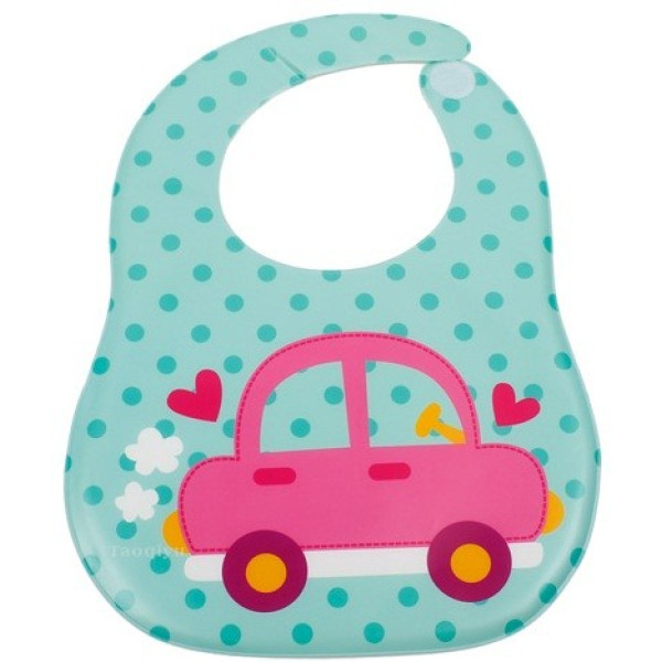 Lindo Слинявчик на липучці Ф 930 з прозорою кишенею 4890210009308 (в асорт)