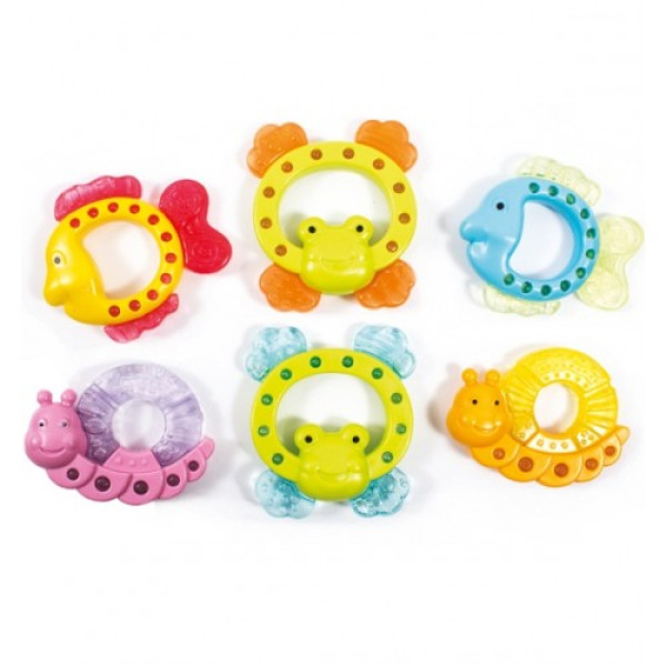 Lindo Прорезыватель для зубов РЫБКА (pk068) 8850217000681 (в ассорт)