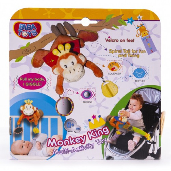 Biba Toys Іграшка мультиактивна Мавпочка-мандрівниця JF061 4897011360614