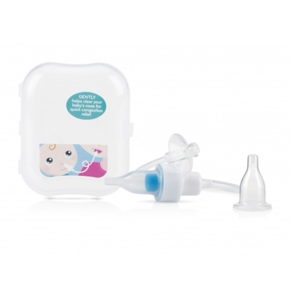 Nuby Носовий аспіратор із контейнером, 0+ арт. 781