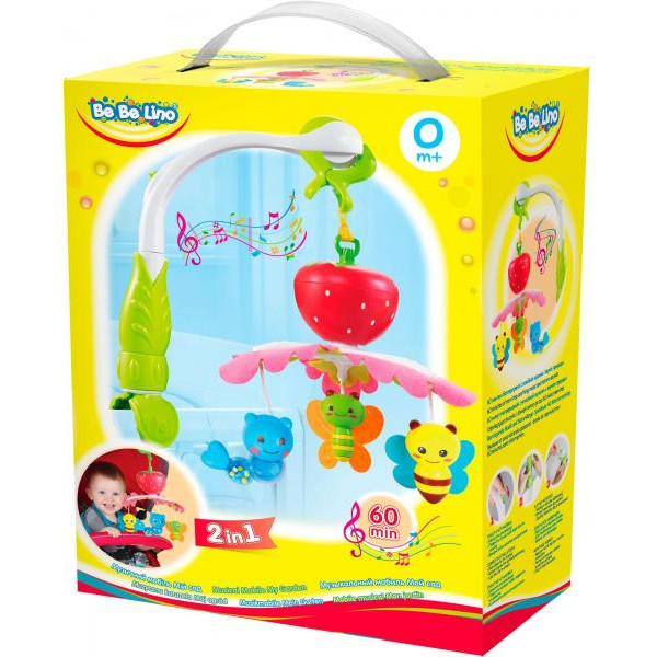 BeBeLino Музичний мобіль 2 в 1 Мій садок 57095 / 4823091300394