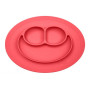 EZPZ - Силіконова тарілка Mini mat, колір coral 858178005484