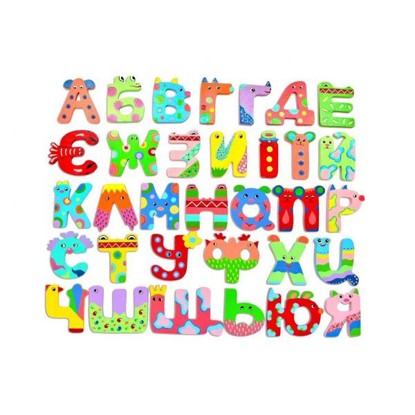 Набір дерев'яних літер SMARTLETTERS (44 літери алфавіту)