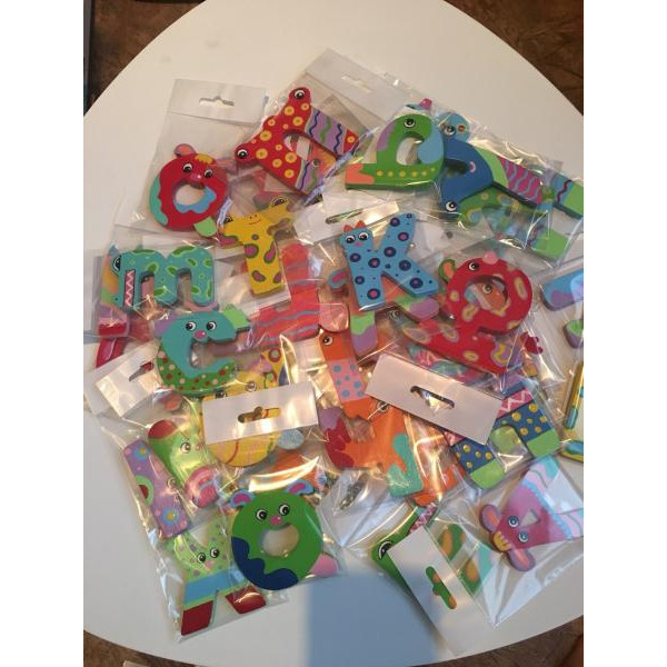 Набір дерев'яних літер SMARTLETTERS (44 літери алфавіту)