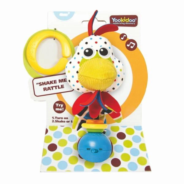 Yookidoo Брязкальце музичне Курча 40133 (7290107721332)