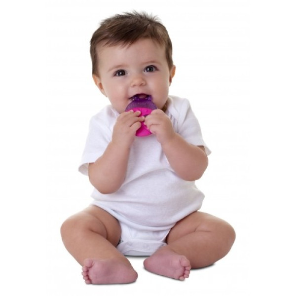 Nuby Прорізувач з термогелем Звірята 3м+ (1шт) 647 / 048526006472