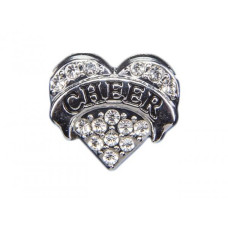 Tinto Аксессуар для браслета или сумочки "Silver cheer heart" AC2238.1, 73204990099