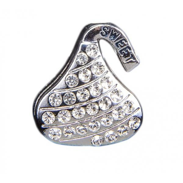 Tinto Аксессуар для браслета или сумочки "Silver plated kiss" AC2241.1, 73204990104