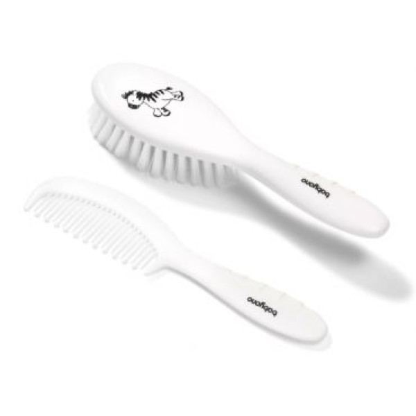 BabyOno Щітка та гребінець для волосся, супер м'яка щетина (570) в асорт.