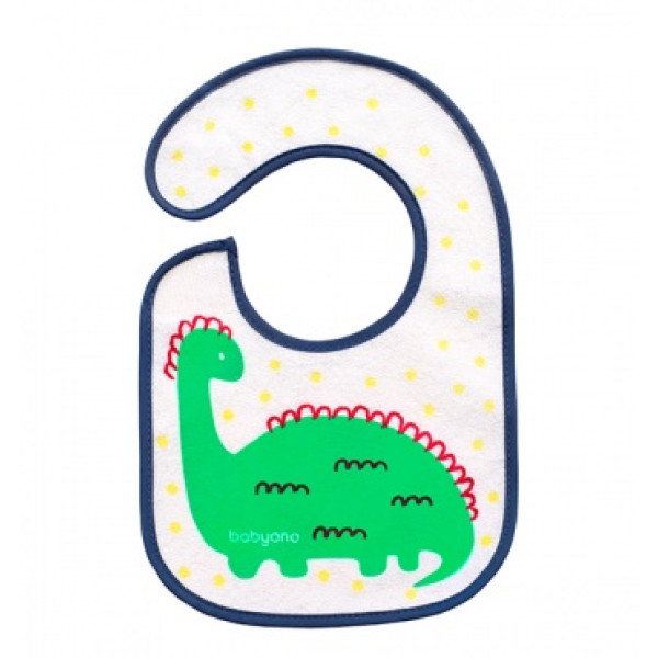 BabyOno Нагрудник махровий Eat and I Grow (831) 5901435407615