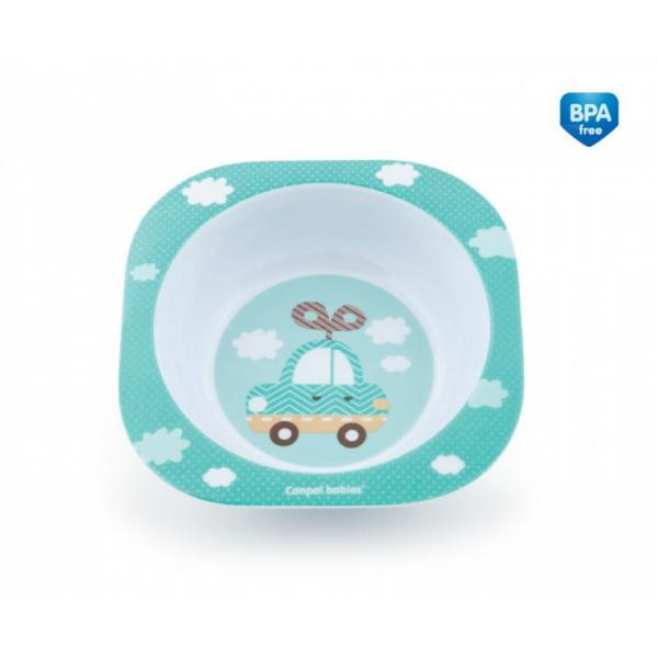 Canpol Тарілка з меламіну Toys (колір в асорт.) 4/522