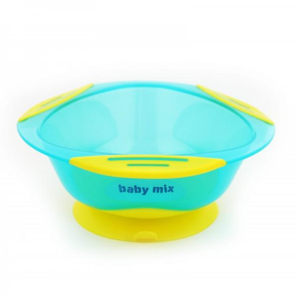 Baby Mix Тарілочка на присосці RA-D2-1100 Blue (5902216903494)