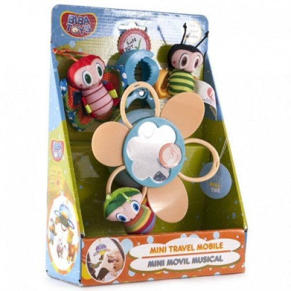 Biba Toys Міні мобайл на прищіпці Щасливі жучки 353BM 4897011363530