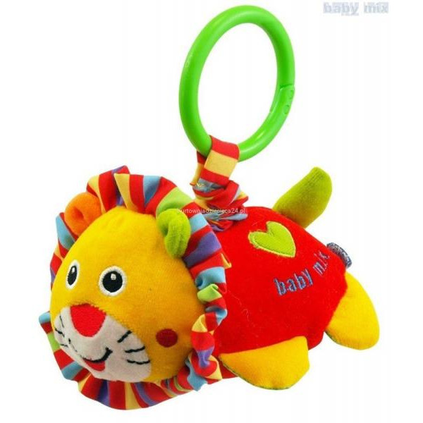 Baby mix Іграшка плюшева з вібрацією - Лев TE-8377G-13L (5902216910249)