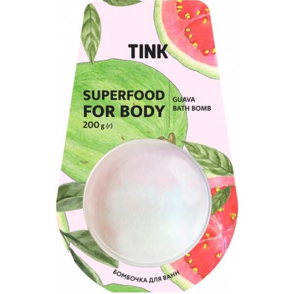 Tink Бомбочка-гейзер для ванни Guava 200 г (4823109402133)