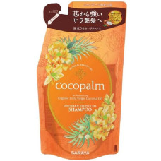 Saraya "Cocopalm Natural Shampoo" Шампунь Luxury SPA Southern Tropics 380мл змінний блок (4973512261404)
