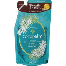 Saraya "Cocopalm Natural Shampoo" Шампунь Luxury SPA Polynesian 380мл змінний блок (4973512261329)