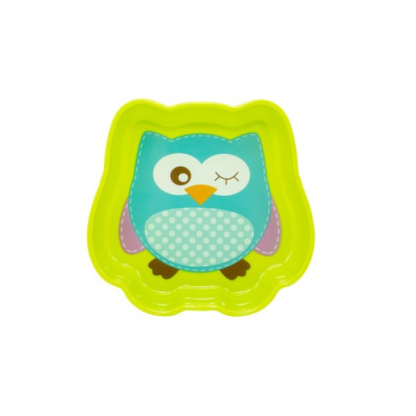 Baby Team Тарілочка дитяча глибока «Улюблені звірята», 370 мл, 6+, в асортименті 6011 (4824428060110)