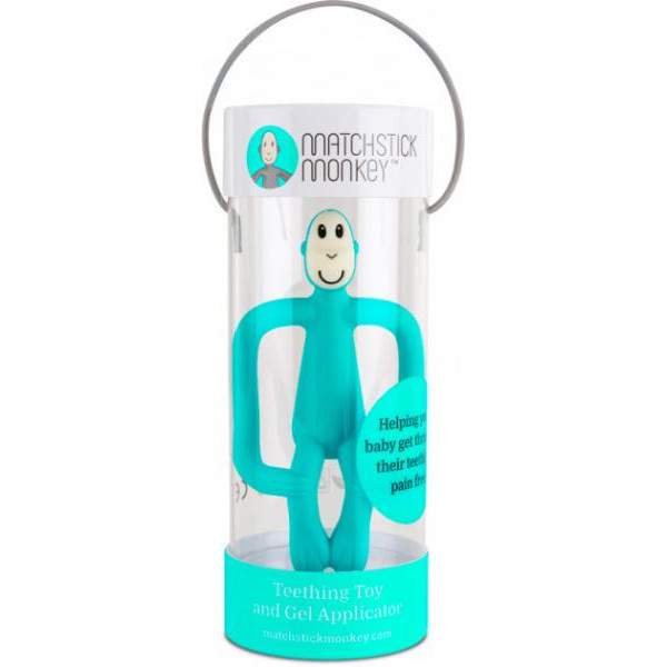 Matchstick Monkey Іграшка-прорізувач силіконовий Мавпочка Original MM-T (колір в асорт)