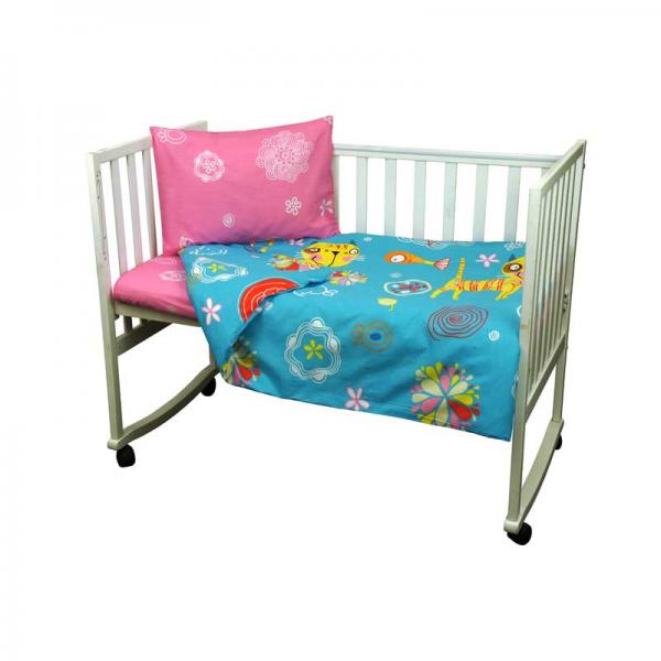 Руно набір дитячої постільної білизни кол. в асорт. бязь 112*147 (932.116)