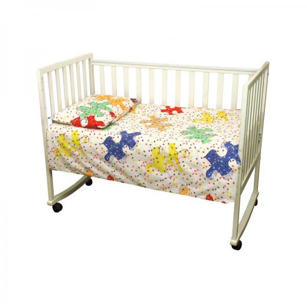 Руно набір дитячої постільної білизни кол. в асорт. бязь 112*147 (932.116)