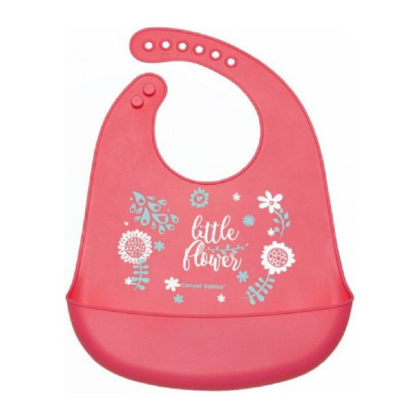 Canpol Слюнявчик силіконовий Wild Nature 74/023 в асорт.