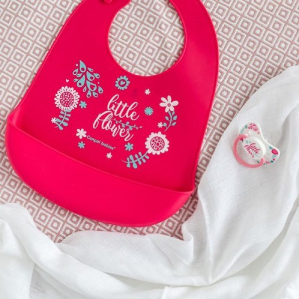 Canpol Слюнявчик силіконовий Wild Nature 74/023 в асорт.