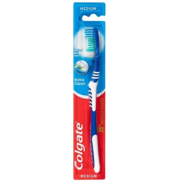 Colgate Зубна щітка Extra Clean середньої жорсткості, 1шт. в асорт. 6001067022558